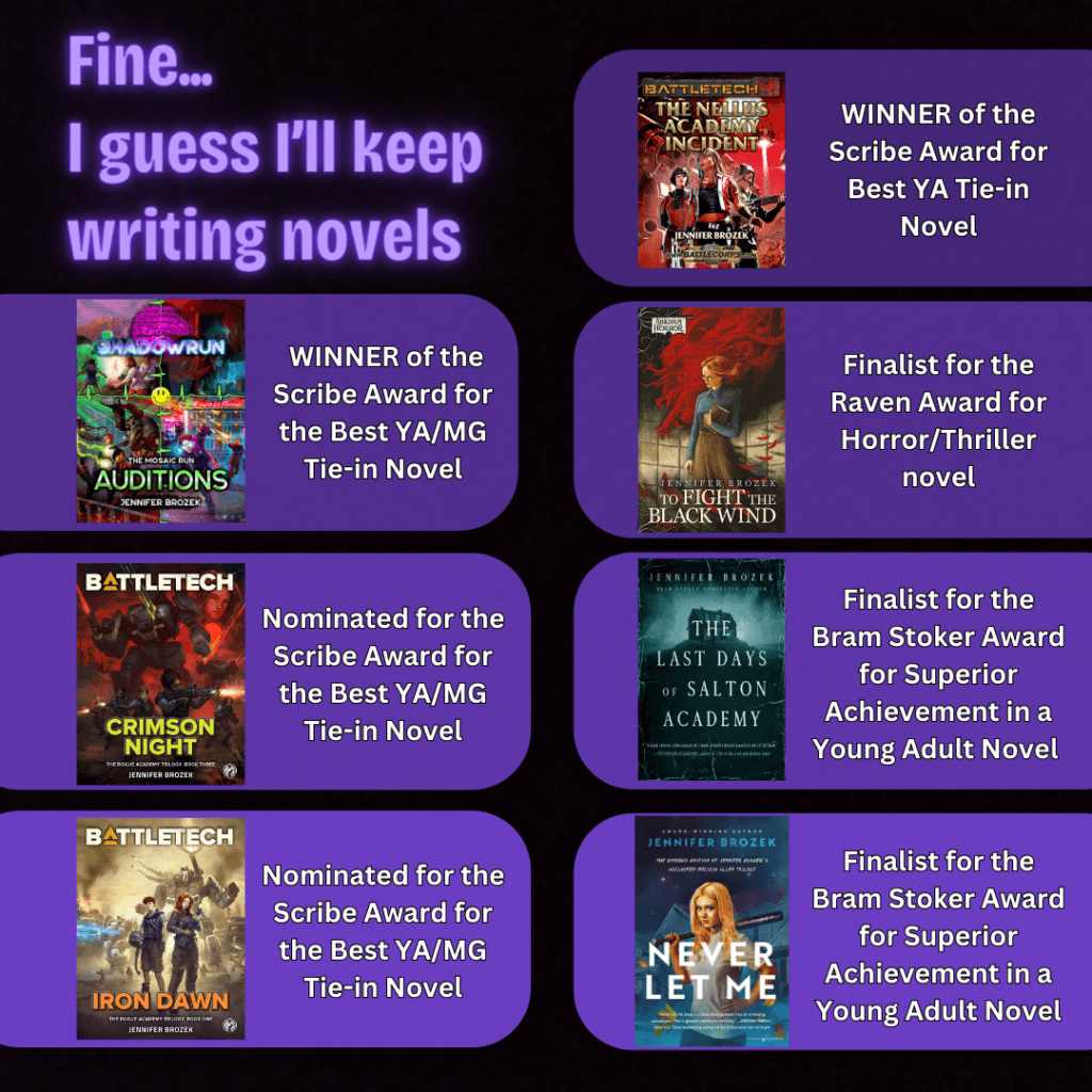 Jennifer's nominations and awards image