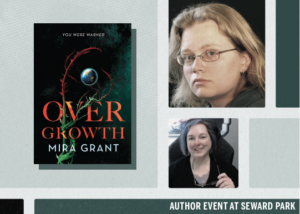 Mira Grant AKA Seanan McGuire in conversation with Jennifer Brozek at Third Place Books.