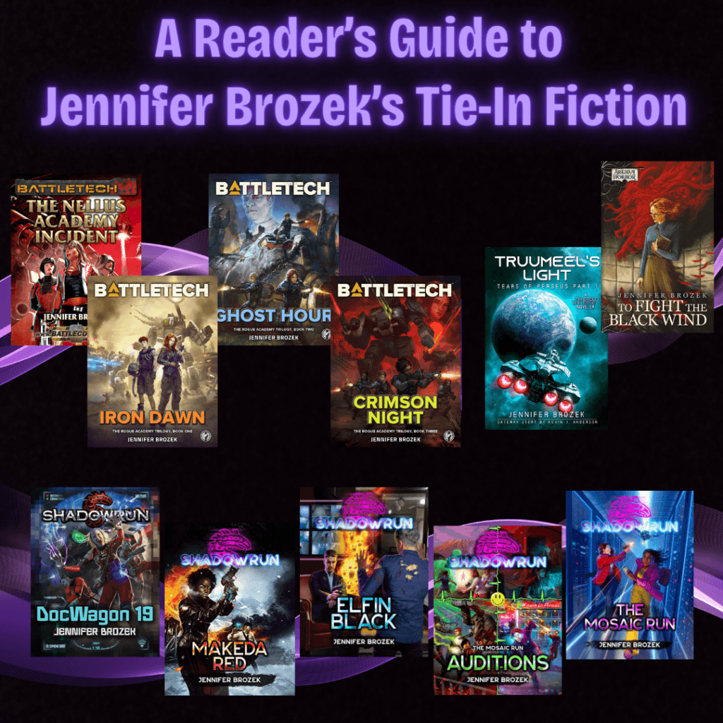 Jennifer's Media tie-in Work.